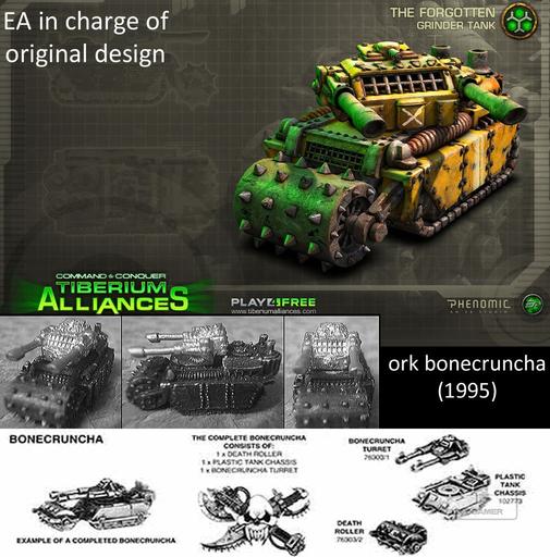 Новости - EA уличена в плагиате танков из WH40K