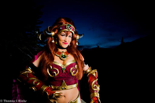 World of Warcraft - Фото косплея по персонажам из игр Blizzard