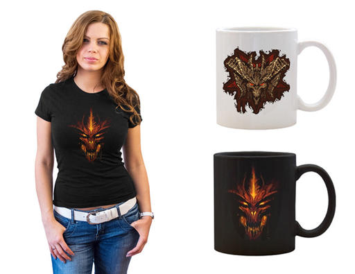 Diablo III - Красивые футболки Diablo уже в продаже!