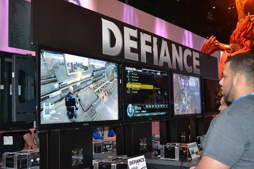Грядущая ММОФПС игра Defiance на выставке E3 2012