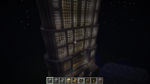 Minecraft - Аналог Бурдж-Хали́фа. Хроники постройки