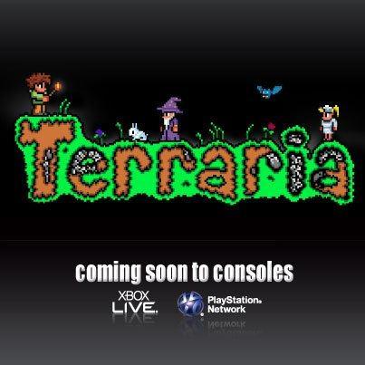 Terraria - Анонс PSN и XBLA - изданий игры.
