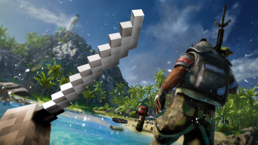Far Cry 3 - Приготовься столкнуться с безумием в Minecraft.