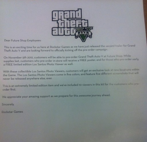 Grand Theft Auto V - Второй трейлер и предзаказы
