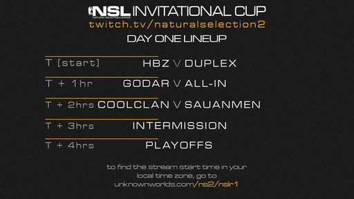Natural Selection 2 - NSL Invitational Cup первый раунд