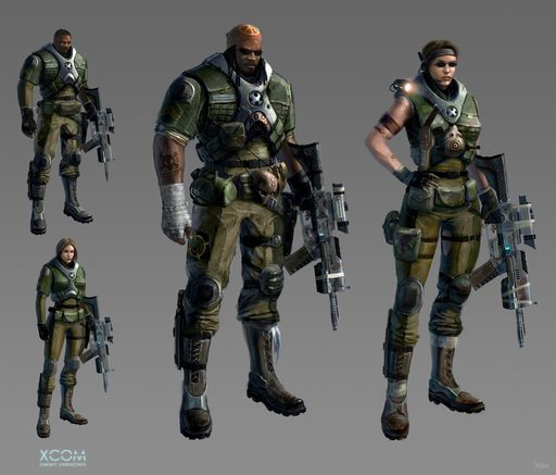 XCOM: Enemy Unknown  - Икскомичный концепт-арт 2
