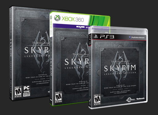 Официально анонсирована Skyrim: Legendary Edition