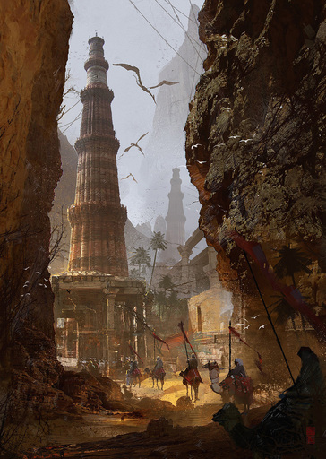 Assassin's Creed III - Игровые художники. Ассасины и рыцари Donglu Yu