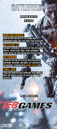 Battlefield 4 - Новые подробности об игре, Battlefield 4 Premium, Battlelog 2.0 