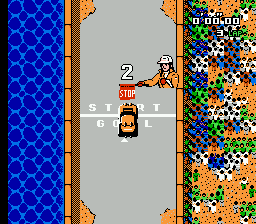 Ретро-игры - Exciting Rally - World Rally Championship (NES) - Пестрое и изометрическое 8-битное ралли