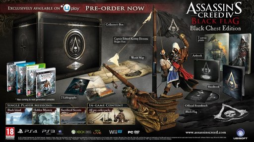 Assassin's Creed IV: Black Flag - Assassin's Creed IV. Черный флаг. Black Chest Edition