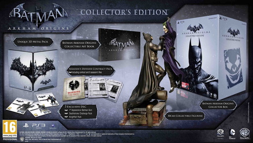 Batman: Arkham Origins - Европейское коллекционное издание Batman: Arkham Origins.
