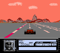 Ретро-игры - Turbo Racing (NES) - Турбо и драйв на пару вечеров
