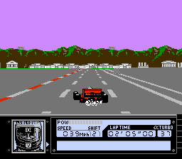 Ретро-игры - Turbo Racing (NES) - Турбо и драйв на пару вечеров