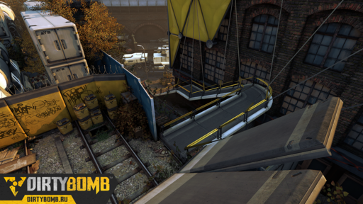Dirty Bomb - Битвы на ж/д путях Кэмден Лока в игре Dirty Bomb