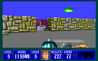 Ретро-игры - порт Wolfenstein 3D на Sega MegaDrive –играть надо с драйвом!
