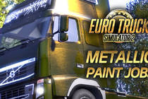 Бесплатное DLC Metallic Paint Jobs для Euro Truck Simulator 2 STEAM