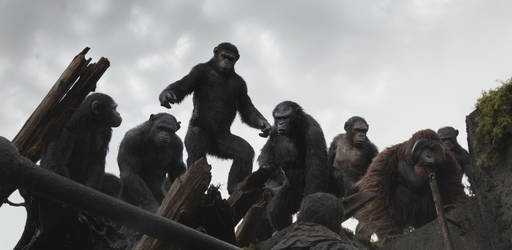 Про кино - Рецензия на фильм «Планета обезьян: Революция»