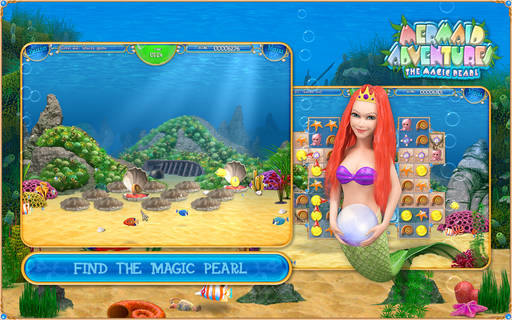 Мобильные приложения - Mermaid Adventures- релиз на Гуглплей.