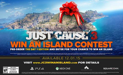 Just Cause 3 - Оформи предзаказ - получи остров в подарок!