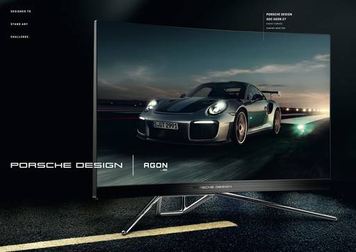Игровое железо - Впечатления как от гоночного автомобиля: AOC и Porsche Design представили монитор AGON PD27